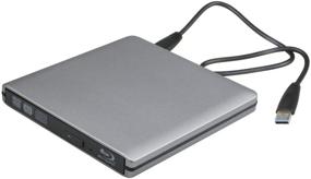 img 4 attached to 📀 High-Performance USB C Type C USB 3.0 External 3D HD Blu-ray Player for MacBook Pro: A Versatile Combo DVD Burner Drive for MacBook Pro, MacBook Air, iMac, and All Laptops and Desktop PCs