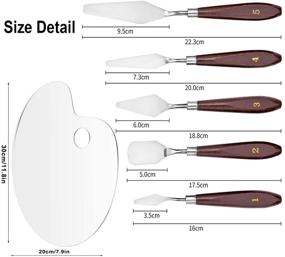 img 3 attached to VNNOPG Artist Palette Knife Set