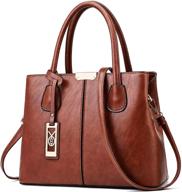 cocifer women's purses and handbags – shoulder tote bags with top handle satchel design logo