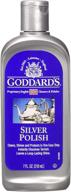 goddard's 7-oz silver polish liquid: effective tarnish remover for sparkling shine logo