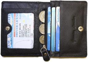 img 2 attached to Classic Leather Bifold Wallet for Secure Money Storage