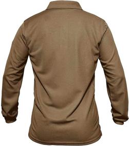 img 3 attached to Fishing Tagless Sleeve Tactical Military Men's Clothing: Tactical Shirts for Outdoor Enthusiasts