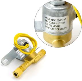 img 3 attached to AMI PARTS 4040 Humidifier Solenoid Valve Replacement: 24V Brass Valve for Models 400, 500, 600, 700 & More