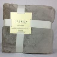 lauren ralph classic micromink blanket bedding for blankets & throws logo