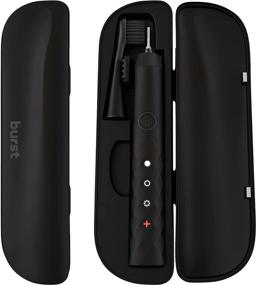 img 4 attached to 🧳 The Perfect Travel Companion: BURST Electric Toothbrush Travel Case in Black (Case Only)