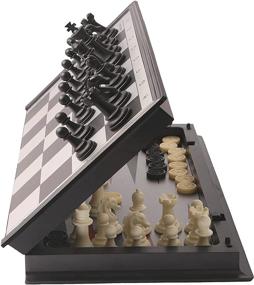 img 1 attached to MAAIDAKI Checkers Backgammon Magnetic Gathering