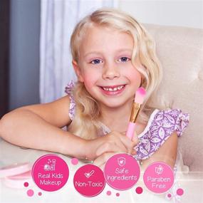 img 3 attached to 🎀 Toyz Makeup Sets for Little Girls with Sprinkles