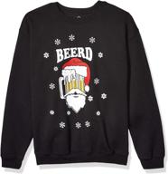 🎅 hybrid apparel festive ugly christmas crewneck sweatshirt логотип