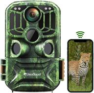 usogood wifi trail camera 24mp 1296p hunting cameras with night vision motion activated waterproof ip66 game cam for outdoor wildlife monitoring and home security - sends picture to cell phone logo