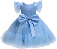 stunning ttyaovo little birthday wedding colorful girls' dress collection: elevate her celebration style! logo