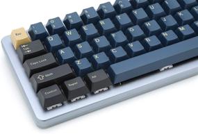 img 2 attached to 🔵 GMK Redsuns Blue Samurai Custom Mechanical Keyboard Keycap Set - Premium 153-Key Cherry Profile, Doubleshot PBT, Compatible with 60%, 65%, TKL, Full-Size Layouts, and More (Blue, Base Kit) (MDX-35037-1)