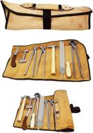 complete challenger horse farrier hoof grooming shoe care tool kit - carry bag included (98448) логотип