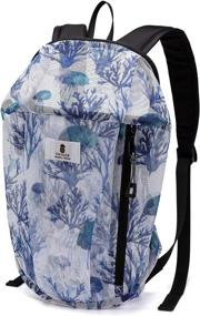 img 1 attached to Backpack Floral Lightweight Through Outdoor Backpacks and Casual Daypacks