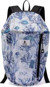 img 4 attached to Backpack Floral Lightweight Through Outdoor Backpacks and Casual Daypacks