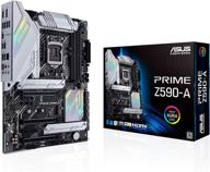 asus prime z590-a lga 1200 atx материнская плата (intel 11-го/10-го поколения, 14+2 ступени питания drmos, 3x m.2, intel 2.5 гб lan, usb 3.2 передняя панель типа c, thunderbolt 4, подсветка aura sync rgb) логотип