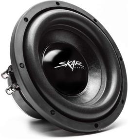 img 4 attached to 🎵 Skar Audio IX-8 D4 - Высокомощный 8-дюймовый 300 Вт двойной 4 Ом автомобильный сабвуфер