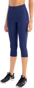 img 2 attached to 🧘 LifeSky Yoga Pants for Women: High Waisted Tummy Control Leggings with Pockets, 4 Way Stretching - Perfect Workout Attire