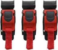 3pcs quick release speed clip chin strap pull buckle for motorcycle plastic helmets logo