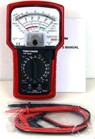 img 4 attached to Tekpower TP7050: Высокоточный 7-функциональный аналоговый мультиметр с тестером батареи - диагностика питания на 20 диапазонов.