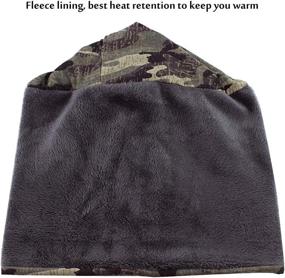 img 1 attached to Stay Warm and Stylish with CAMOLAND Winter Slouchy Camo Beanie Hat - Fleece Lined and Perfect for Outdoor Sports!