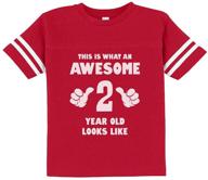 👦 toddler jersey t shirt for boys' clothing with amazing looks logo