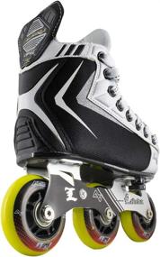 img 1 attached to Alkali Hockey Lite Youth Adjustable Inline Roller Skates | Size 7-10