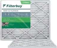 🌬️ enhance indoor air quality with filterbuy 14x18x1 pleated furnace filters logo