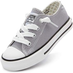 img 1 attached to 👟 Weestep Toddler Little Canvas Sneakers: Stylish Boys' Shoes and Sneakers