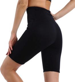 img 4 attached to Women's GoldFin Neoprene Shorts: 2mm Wetsuit Pants Ideal for Water Aerobics, Surfing, Diving, Swimming, and Boating, Ensuring Optimal Warmth