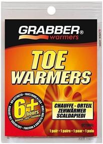 img 1 attached to 🔥 Grabber Warmers ECTWFL 10 Pack 3in. x 4in. 6+ Hour Toe Warmer - Ultimate SEO-Friendly Foot Heat Pack