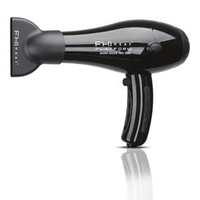 img 2 attached to FHI HEAT Platform Nano Power Salon Pro 2000 Tourmaline Ceramic Hair Dryer: Fast Drying with 3-Piece Attachment Set