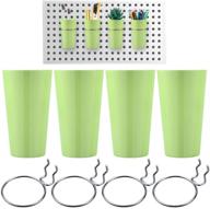 🔘 pegboard circle add-ons: effortless storage solutions for organizing accessories logo