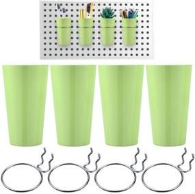 img 4 attached to 🔘 Pegboard Circle Add-Ons: Effortless Storage Solutions for Organizing Accessories