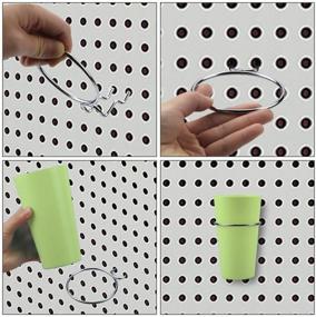 img 1 attached to 🔘 Pegboard Circle Add-Ons: Effortless Storage Solutions for Organizing Accessories