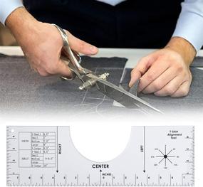 img 4 attached to 👕 Tshirt Ruler: Effortless Alignment Tool & Size Chart for Sublimation & Vinyl Designs – Clothing Shop Essential (16 inches x 5 inches)