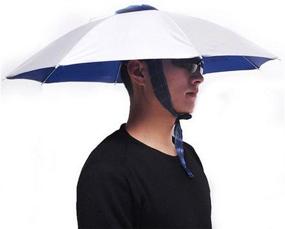 img 4 attached to 🌂 Versatile Umbrella Headwear: Perfect for Fishing, Gardening, and More!
