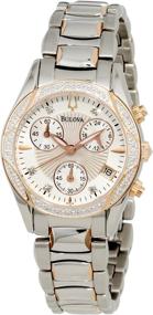 img 3 attached to Часы Bulova Women's 98R149 "Anabar" из нержавеющей стали - Оптимизированное название продукта: Часы Bulova Women's 98R149 Stainless Steel Anabar