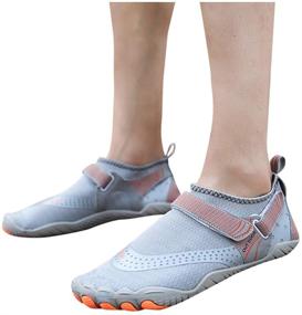 img 1 attached to Semdero Unisex Water Shoes: Quick Dry, Zero Drop Comfort - Multifunction Aqua Sports Shoes for Swimming, Walking, Diving, Surfing, Beach, Pool, Yoga