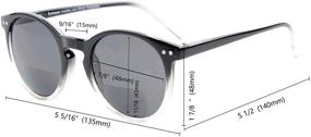 img 1 attached to Eyekepper Bifocal Sunglasses Reading Readers