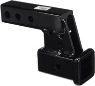 🚚 meyer fhk45054 receiver hitch extension: 4" drop/rise, black - enhance towing efficiency! logo