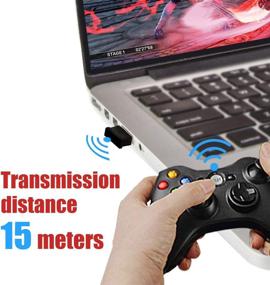 img 3 attached to 🎮 Wireless Game Controller Gamepad for PC/Gaming Computer/Laptop (Windows XP/7/8/10) – PS3 Bluetooth Mobile Gaming Android Game Steam Controller