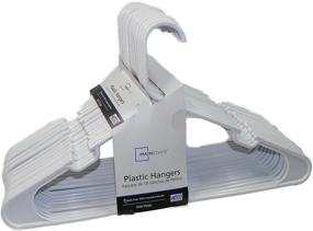 img 1 attached to Mainstay Standard Plastic Hangers 50 Hangers