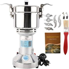 img 4 attached to 🌾 HighFree 700g Electric Grain Grinder Mill, 110V 2500W High-Speed Electric Pulverizer Herb Grain Spice Cereal Powder Machine for Kitchen and Food Store