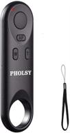 📷 wireless remote control for canon cameras: compatible with eos 90d, 850d, r, rp, 200d, 200d ii, 250d, 6d mark ii, 77d, 800d, m6 mark ii, m50, m200, g5x mark ii, g7x mark iii, sx70 hs logo