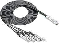40g qsfp-4xsfp breakout dac - 40gbase-cr4 пассивное прямое подключение медного кабеля twinax qsfp-sfp для устройств juniper qfx-qsfp-dacbo-1m логотип