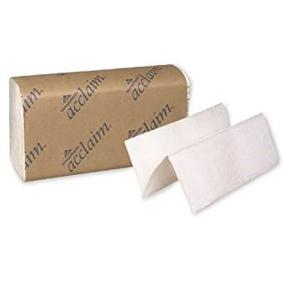 img 3 attached to 🧻 Georgia Pacific 20204 Acclaim Multifold Paper Towels, White, Poly-Bag Protected (1 Pack of 250)