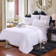 🌿 leafell queen size summer silk comforter - 100% pure long grade mulberry silk duvet, lightweight and breathable logo
