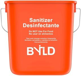 img 1 attached to BYLD Sanitizing Cleaning Bucket - 3 Quart, Red: The Ultimate Solution for Effective Cleaning and Sanitization