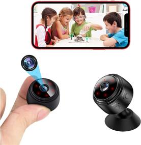 img 4 attached to 📷 Wireless Hidden Spy Camera: Mini WiFi Nanny Cam for Home Security, Baby Monitor, Surveillance - Live Feed, Motion Detection, Night Vision - Remote Viewing via Phone APP