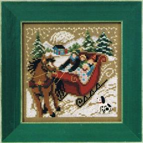 img 1 attached to Through Woods Cross Stitch Kit